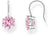 Earrings with pink stone setting - Thomas Sabo Model: H2287-051-9