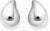 Earrings with an elegant, modern design in an organic drop shape - Thomas Sabo model: H2299-001-21