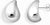 Earrings with an elegant, modern design in an organic drop shape - Thomas Sabo model: H2299-001-21