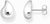 Stud earrings with an elegant, modern design in an organic drop shape - Thomas Sabo model: H2303-001-21