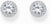 Halo stud earrings with brilliant-cut white stone - Thomas Sabo Model: H2304-051-14