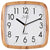 JVD Wall Clock 25x25x3.5 cm Plastic • Silent Quartz Movement • Arabic Numerals