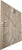 JVD Wall Clock 40x40 cm Wood • Modern Design • Quartz Movement