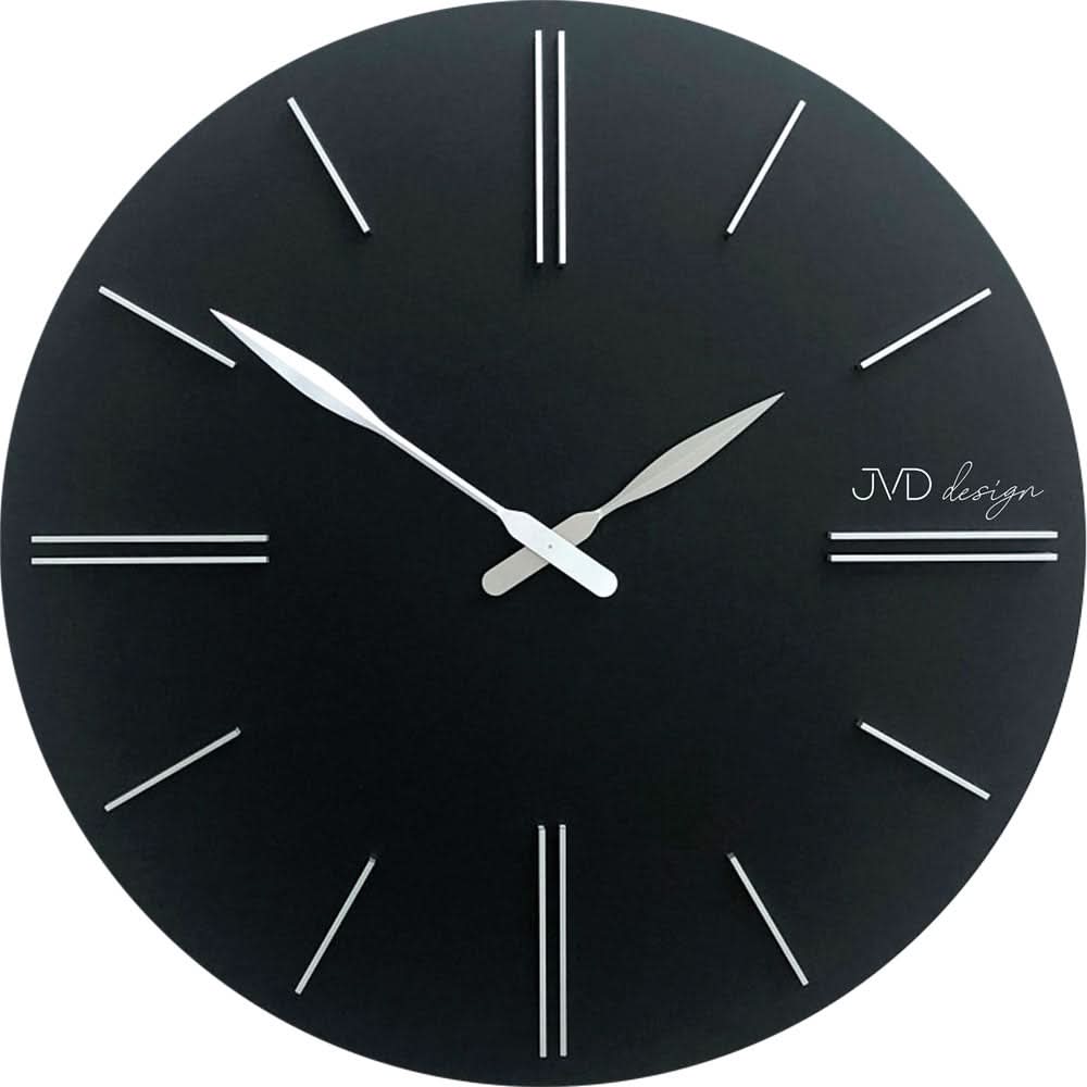 JVD Wall Clock 50 cm Ø Plastic • Modern Design • Precise Quartz Movement
