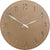 JVD Wall Clock 50x50 cm Wood • Silent Quartz Movement • Arabic Numerals