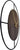 JVD Wall Clock 60 cm Ø Wood • Silent Quartz Movement • Modern Design
