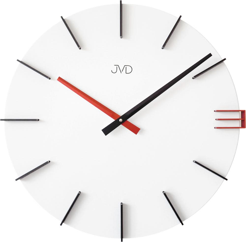 JVD Wall Clock Plastic • Modern • Stylish