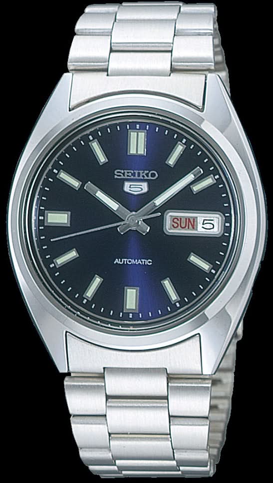 Seiko Seiko 5 SNXS77K1 Men's Watch • Automatic Movement • Blue Dial