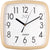 JVD Wall Clock 25x25x3.2 cm Plastic • Modern Design • Silent Quartz Movement