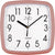 JVD Wall Clock 25x25x3.2 cm Plastic • Modern Eye-Catcher • Reliable Quartz Movement