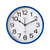 JVD Wall Clock • Stylish Design • Blue Accents