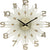 JVD Wall Clock 49x49x5 cm Metal • Stylish Design • Precise Quartz Movement