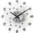 JVD Wall Clock 35x35 cm Metal • Elegant Design • Reliable Quartz Movement