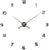 JVD Plastic Wall Clock • Silent Movement • Individually Customizable Size
