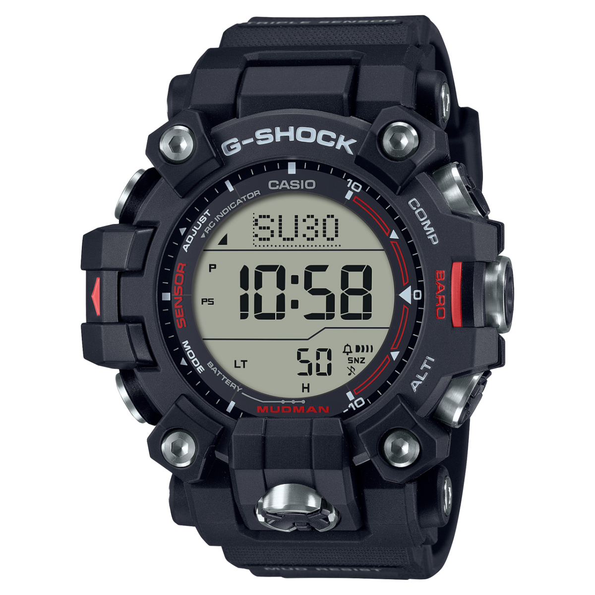 Casio G-Shock Pro Mudman GW-9500-1ER Herrenuhr • Triple Sensor • Funk-Solar