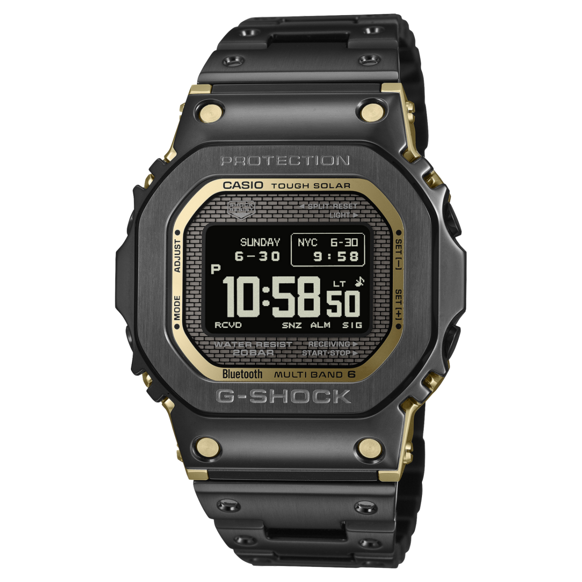 Casio G-Shock GMW-BZ5000BD-1ER Herrenuhr Schwarz • Full-Metal Solar-Funk • Made in Japan
