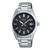 Casio Edifice Herrenuhr mit Edelstahlarmband, schwarzem Zifferblatt und Datumsfenster 5