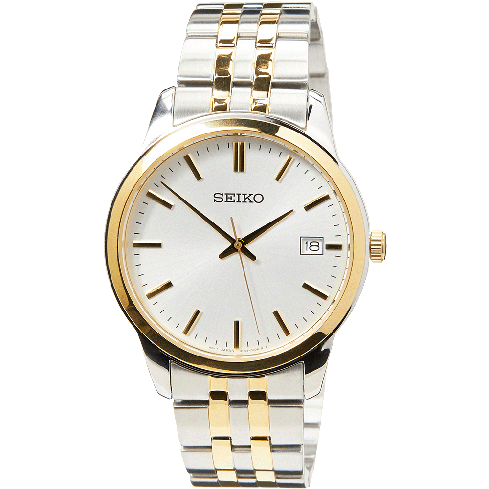 Seiko Conceptual SUR402P1 Men's Watch • Sapphire Crystal • Gold-Tone