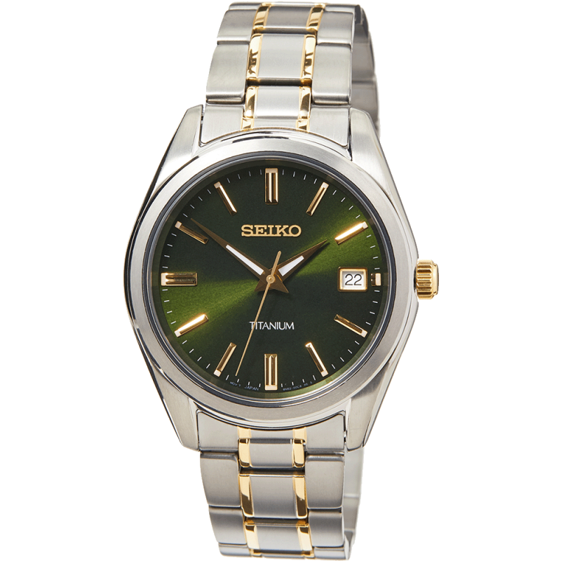Seiko Conceptual SUR377P1 Men's Watch • Titanium • Sapphire Crystal