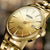 Seiko 5 Sports SRPK46J1 Men's Watch • Automatic • Gold Finish