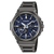 Casio G-Shock Herrenarmbanduhr, anthrazitfarbenes Gehäuse, blaues Zifferblatt