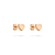 Ladies' Earring, Stud Fastener, Rose Gold - s.Oliver Model: SOJ-0111-E-08