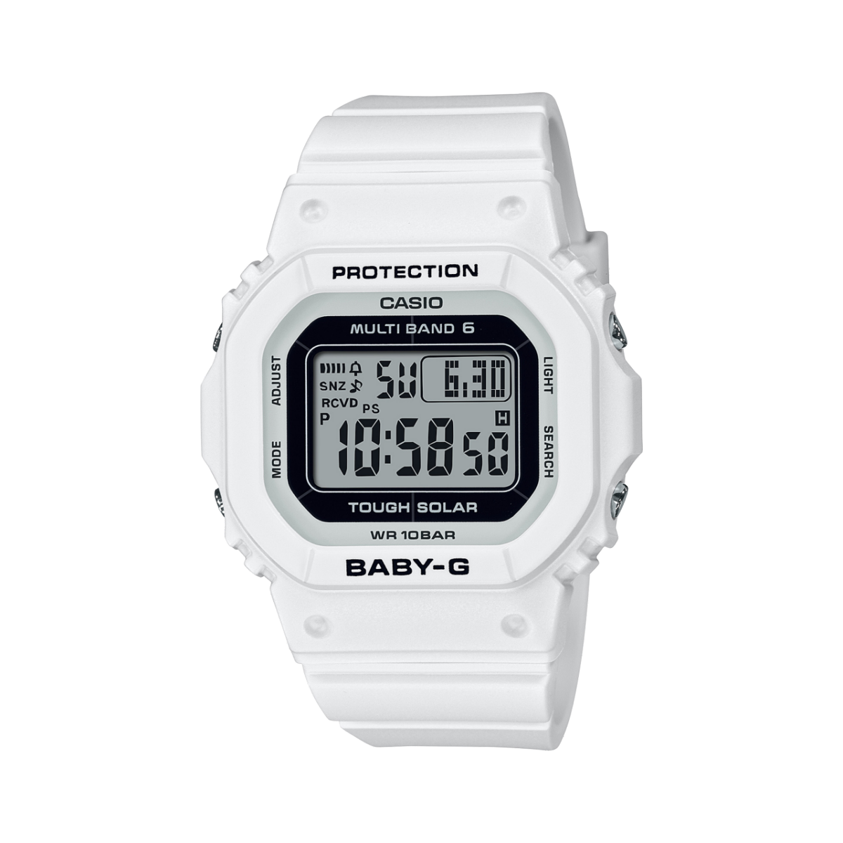Casio BGD-5650-7ER Damen Baby-G Solar Funkuhr • Multiband 6 • 10 bar wasserdicht