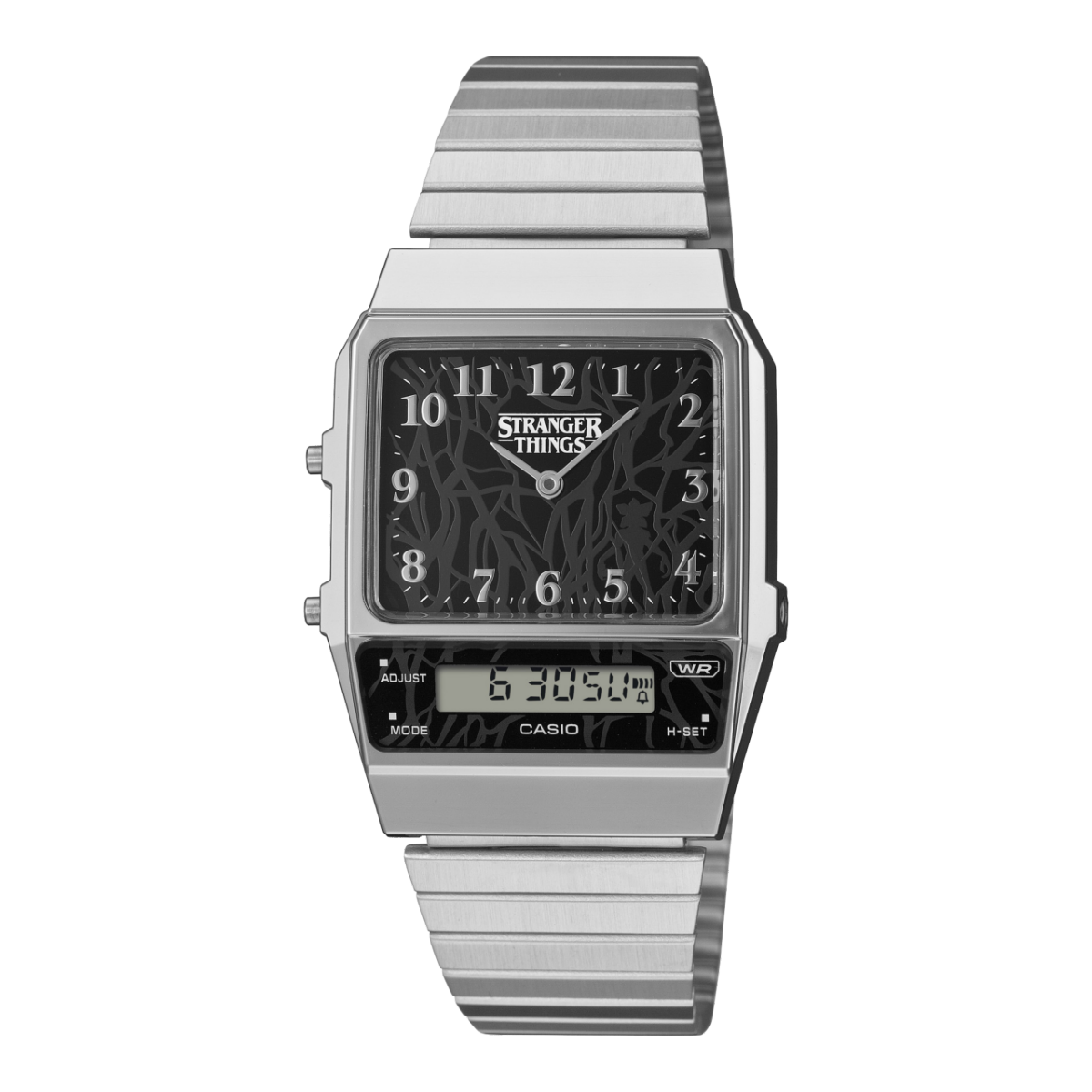 Casio Vintage AQ-800EST-1AER Armbanduhr Schwarz • Casio x Stranger Things • Analog-Digital