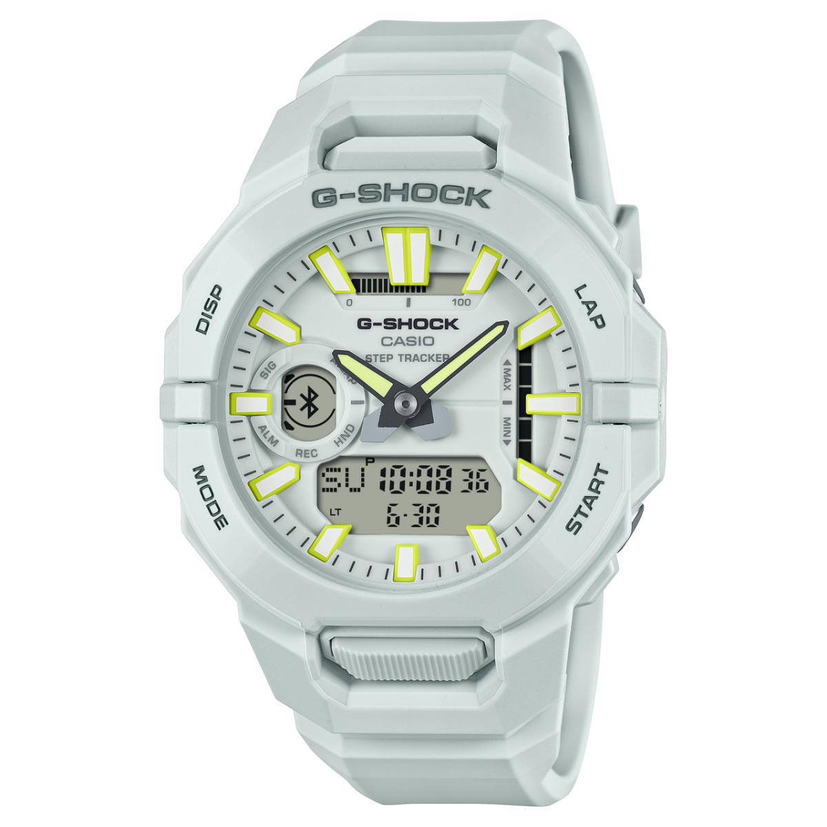 Casio G-Shock GBA-950-7AER Herren Armbanduhr Weiß • Schrittzähler & Bluetooth • Stoßfest 20 bar