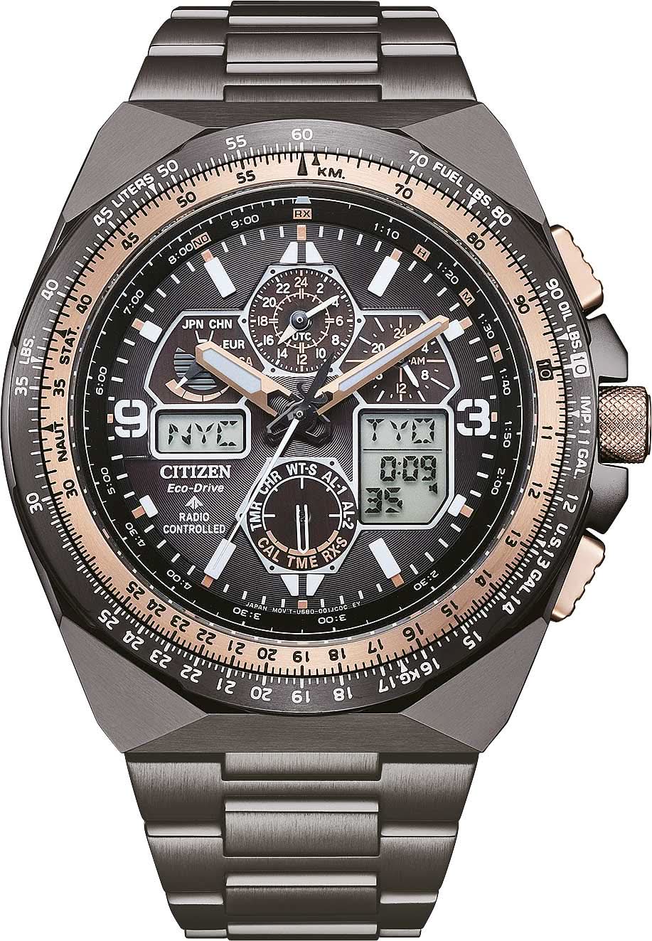Citizen Promaster Sky JY8146-54E Men's Watch • Radio-Controlled Solar Movement • Scratch-Resistant Sapphire Glass