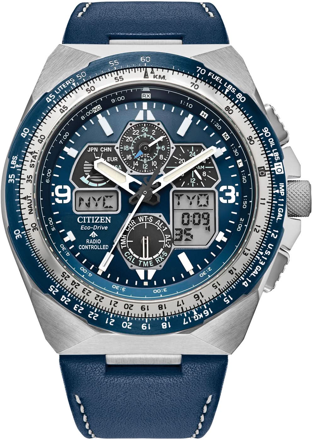 Citizen Promaster Skyhawk JY8148-08L Men's Watch • Eco-Drive Radio-Controlled • Sapphire Crystal