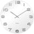 Karlsson Wall Clock 35 cm Ø Glass • Silent Quartz Movement • Stylish Design