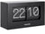 Karlsson Desk Clock 11.5x20.5x8.5 cm Metal • Modern Design • Silent