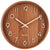 Karlsson Wall Clock 22x22x4.5 cm Wood • Silent Quartz Movement • Timeless Design