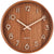 Karlsson Wall Clock 22x22x4.5 cm Wood • Silent Quartz Movement • Timeless Design