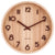 Karlsson Wall Clock 40 cm Ø Wood • Silent Quartz Movement • Timeless Design