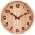 Karlsson Wall Clock 40 cm Ø Wood • Silent Quartz Movement • Timeless Design