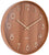 Karlsson Wall Clock 40x40x4.5 cm Wood • Modern Design • Silent Quartz Movement