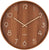 Karlsson Wall Clock 40x40x4.5 cm Wood • Modern Design • Silent Quartz Movement