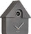Karlsson Wall Clock 41x21.5x8.5 cm Plastic • Modern Cuckoo Call • Stylish Design