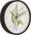 Karlsson Wall Clock 26 cm Ø • Botanical Leaves Design • Modern Quartz Movement