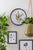 Karlsson Wall Clock 26 cm Ø • Botanical Leaves Design • Modern Quartz Movement