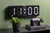 Karlsson Wall Clock 20x60x4 cm Plastic • Modern Flip Design • Clear Digital Time Display
