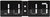 Karlsson Wall Clock 20x60x4 cm Plastic • Modern Flip Design • Clear Digital Time Display
