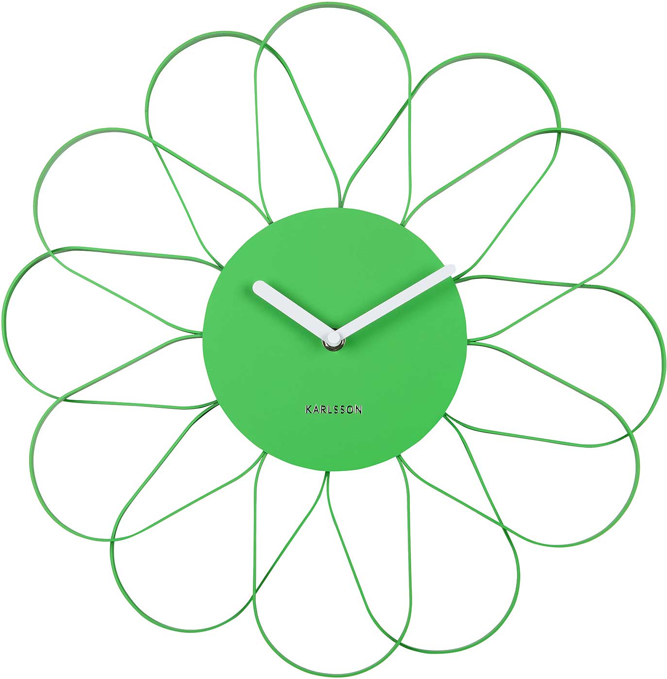 Karlsson Wall Clock 40x40x2.5 cm Iron • Minimalist Design • Precise Quartz Movement