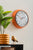 Karlsson Wall Clock 34x34x7 cm Metal • Modern Retro Style • Precise Quartz Movement