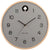 Karlsson Wall Clock 31.5x31.5x6 cm Wood • Silent Quartz Movement • Deactivatable Cuckoo Call
