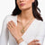 Link chain with two ring clasps and stones - Thomas Sabo Model: KE2192-414-14