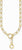 Link chain with two ring clasps and stones - Thomas Sabo Model: KE2192-414-14