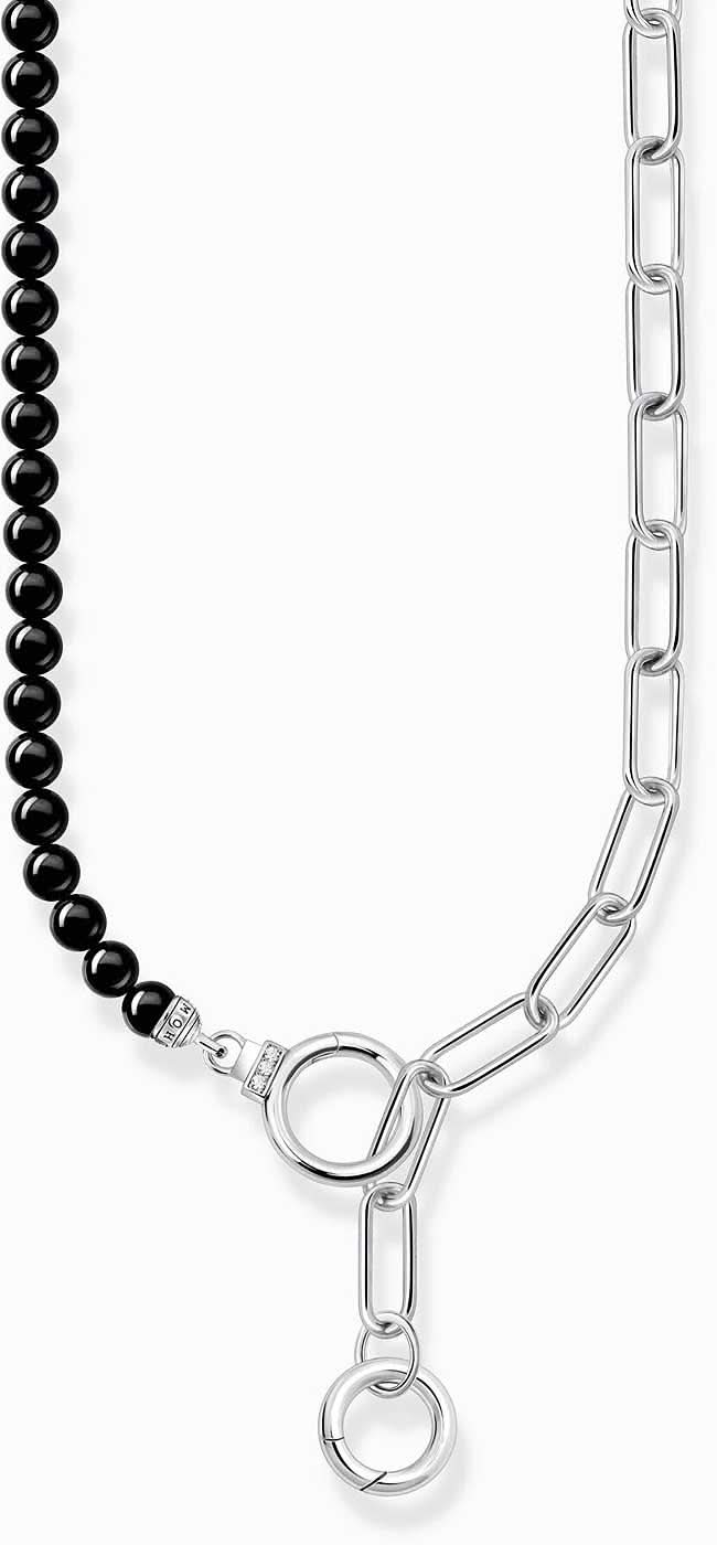 Necklace made of chain and beads with two clasps - Thomas Sabo Model: KE2193-027-11